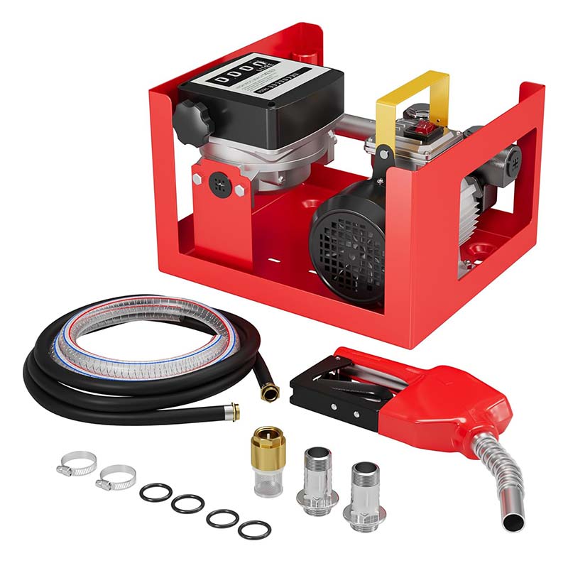 Pam Pemindahan Bahan Api diesel elektrik dengan Kaunter dan Muncung Automatik